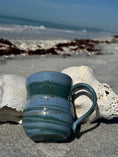 Load image into Gallery viewer, Diamond Nautilus Low Tide Mug in Dark Seas