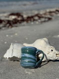 Load image into Gallery viewer, Diamond Nautilus Low Tide Mug in Dark Seas