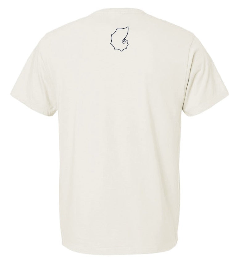 “Diamond Nautilus” Organic Cotton Unisex Short Sleeve T-Shirt-GILDED NAUTILUS