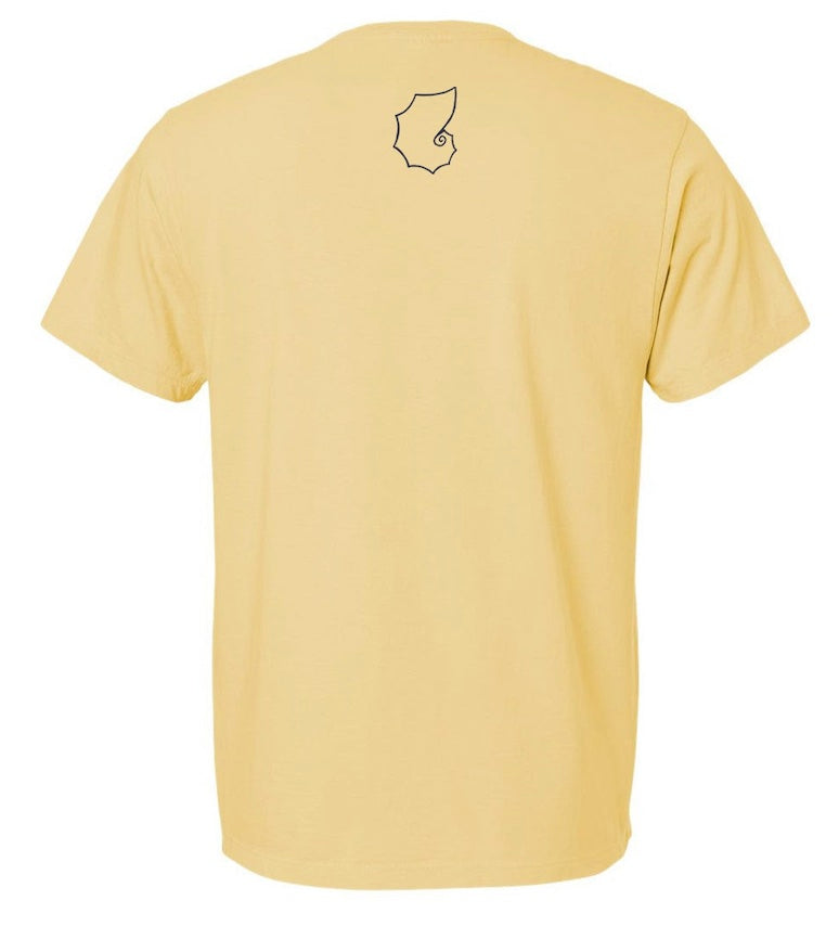 “Diamond Nautilus” Organic Cotton Unisex Short Sleeve T-Shirt-GILDED NAUTILUS