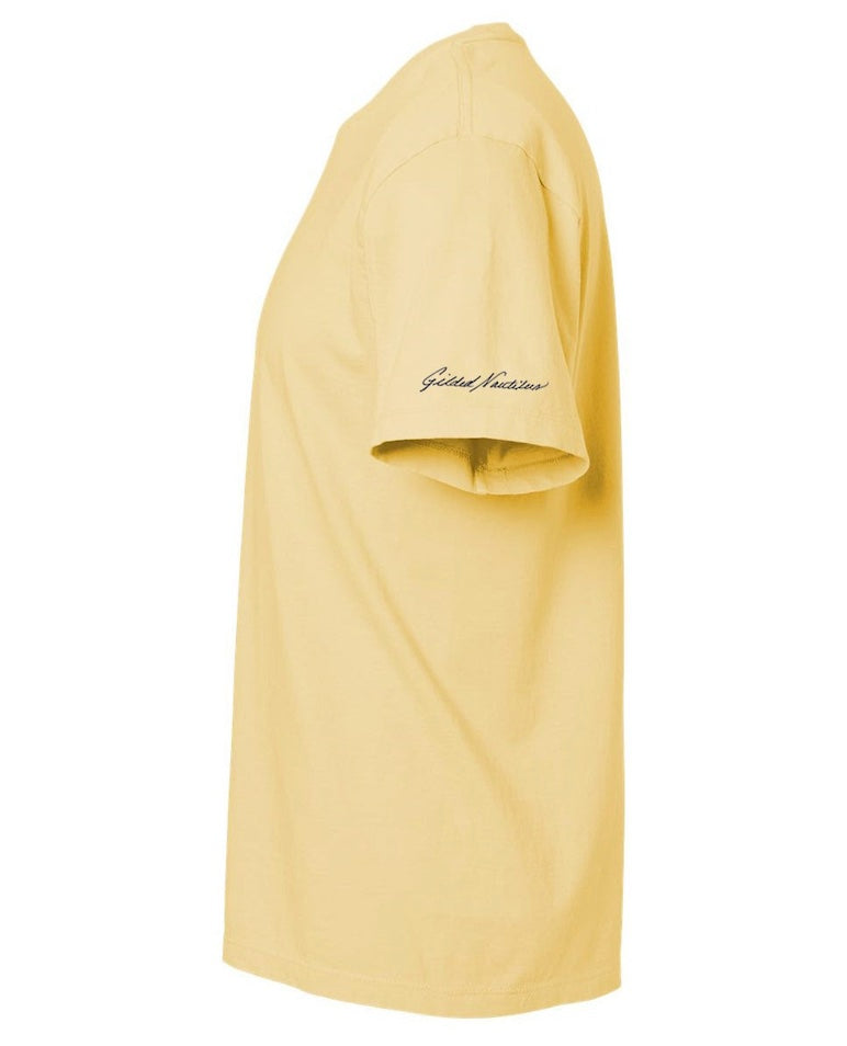 “Diamond Nautilus” Organic Cotton Unisex Short Sleeve T-Shirt-GILDED NAUTILUS