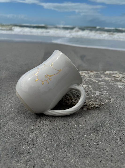 Diamond Nautilus Rolling Waves Mug