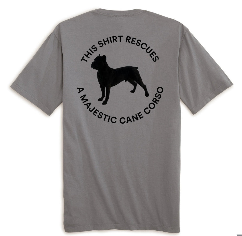"For The Love of Corsos" Unisex BCI Cotton Rescue T-Shirt