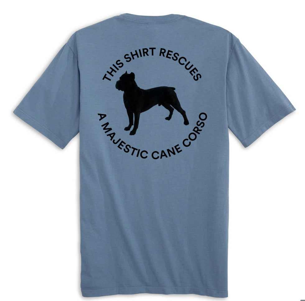"For The Love of Corsos" Unisex BCI Cotton Rescue T-Shirt