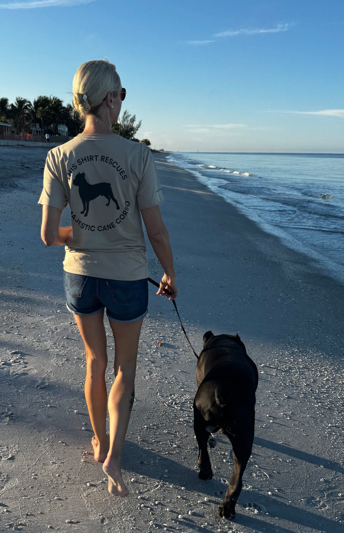 "For The Love of Corsos" Unisex BCI Cotton Rescue T-Shirt