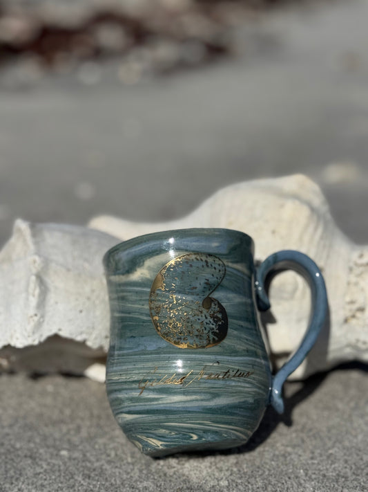 Gilded Nautilus First Mate's Mug