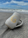 Load image into Gallery viewer, Gilded Nautilus Rolling Waves Mug
