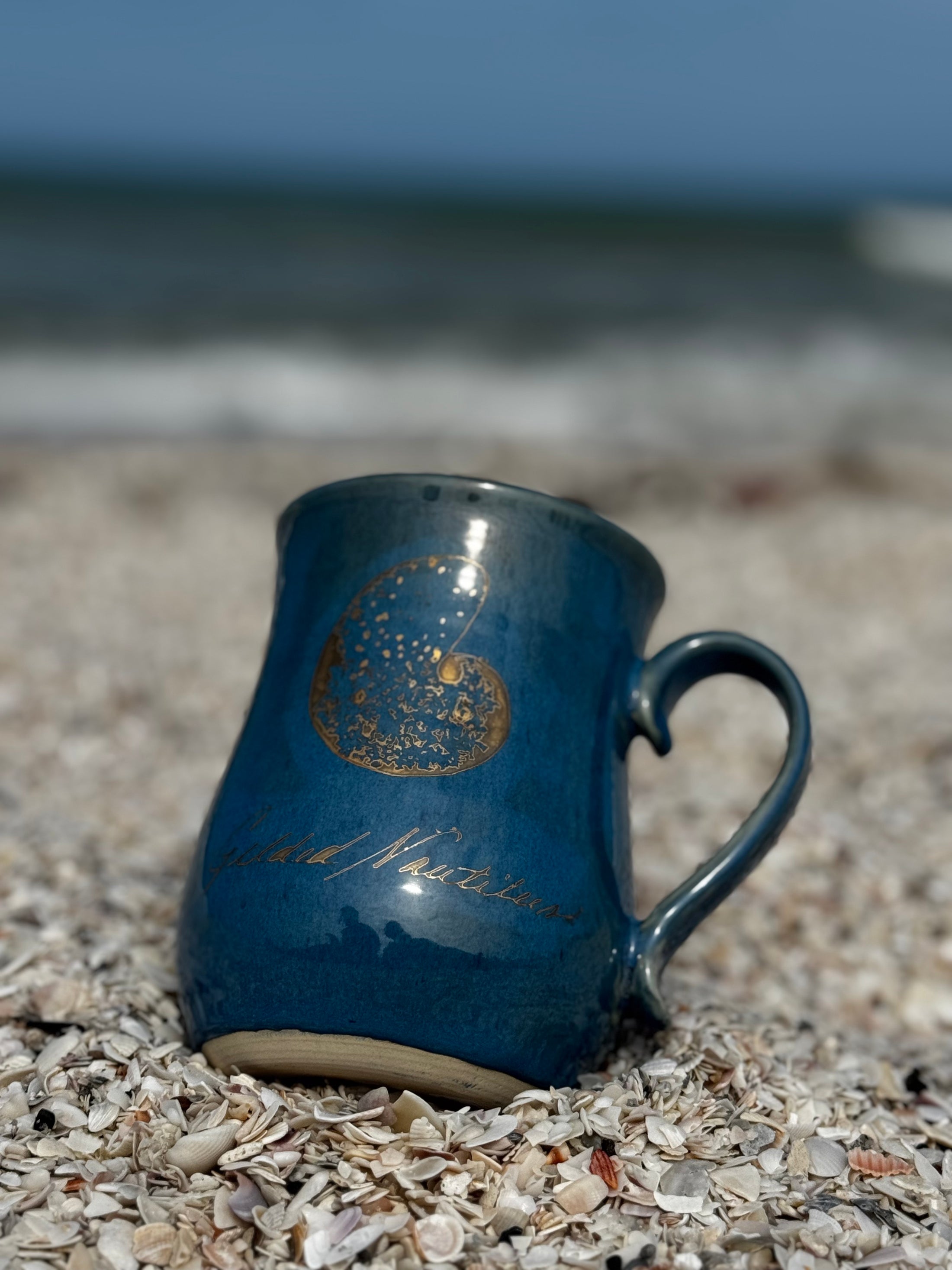 Gilded Nautilus First Mate's Mug