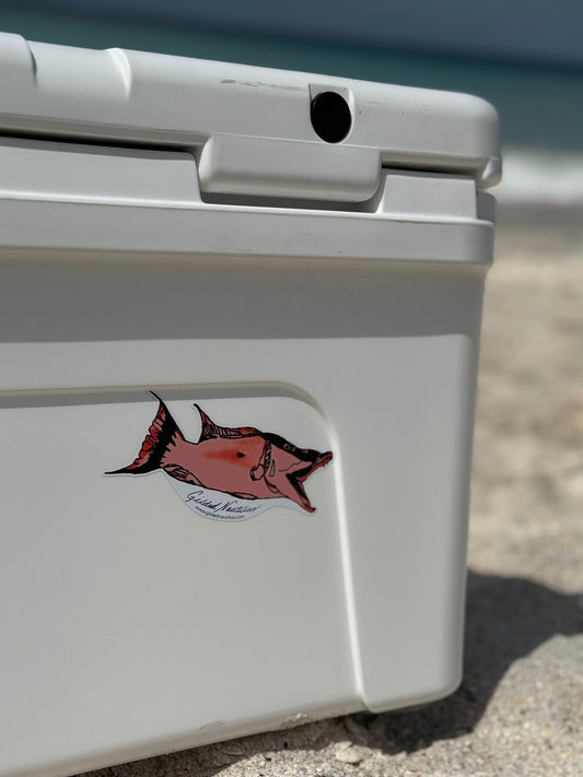 "Hogfish" Sticker
