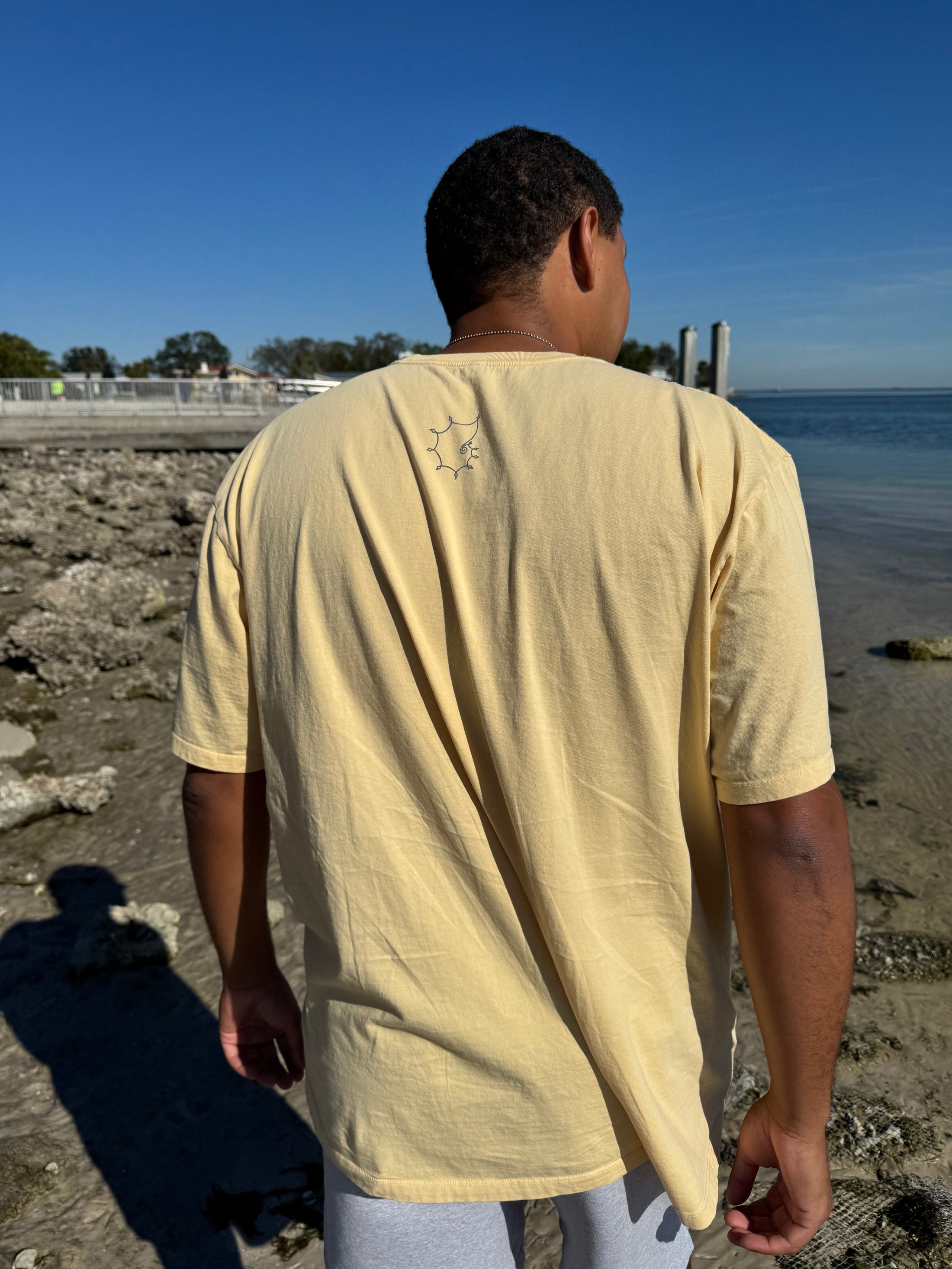 “Diamond Nautilus” Organic Cotton Unisex Short Sleeve T-Shirt-GILDED NAUTILUS