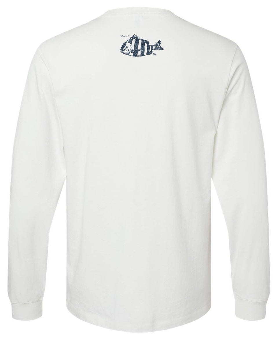 “Sheepshead” Organic Cotton Unisex Long Sleeve T-Shirt