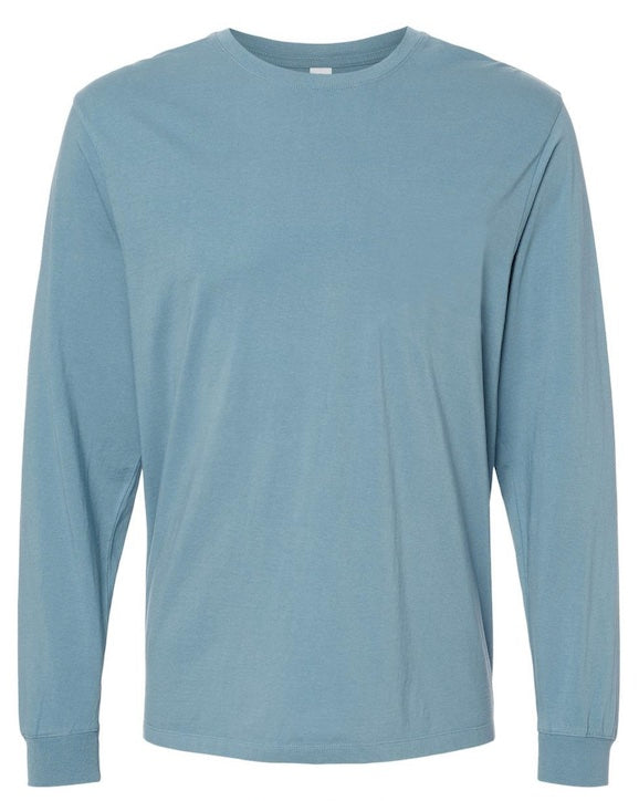 “Sheepshead” Organic Cotton Unisex Long Sleeve T-Shirt-GILDED NAUTILUS