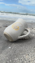 Load and play video in Gallery viewer, Gilded Nautilus Rolling Waves Mug
