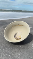 Load and play video in Gallery viewer, Gilded Nautilus Banded Tulip Bowl
