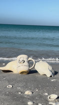 Load and play video in Gallery viewer, Gilded Nautilus Low Tide Mug
